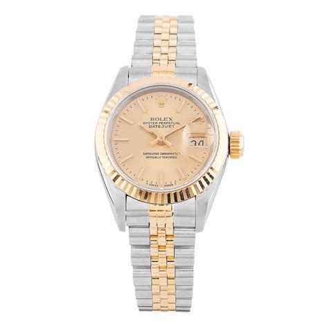 rolex datejust ladies second hand